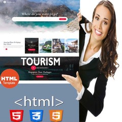 Tourism & travel | Full HTML Website Template – Bootstrap Responsive website