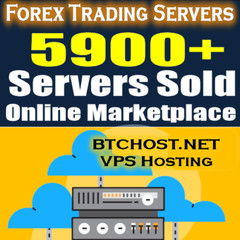 VPS RDP Forex Server 16GB RAM + 500GB HDD + 4 Core CPU
