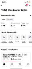 TikTok Shop for Creator Acct | TikTok Shop Affiliate | Pre-Approved | USA | 5k+
