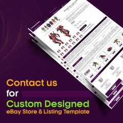 Professional eBay Templates Mobile Responsive eBay Listing Auction Template 2026