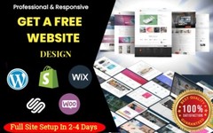 Get a free professional & Profitable Website | Passive Income Fully Automated 🔥