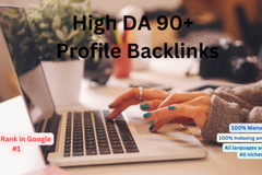 Create 80+High Page Rank Pr DA 60-100 Google Safe Seo Backlinks Pr9