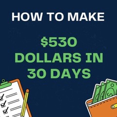 How To Make $530 Dollars in 30 Days 2023 Proven Method!!!