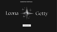 Creative Portfolio Template | Website | Customizable