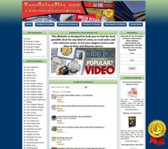 COINS MONEY MAKING STORE Affiliate Website+Amazon+Google+Dropship