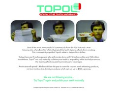 TOPOL- ICONIC TOOTH POLISH- PERSONAL CARE – TRADEMARK FOR LICENSE/SALE