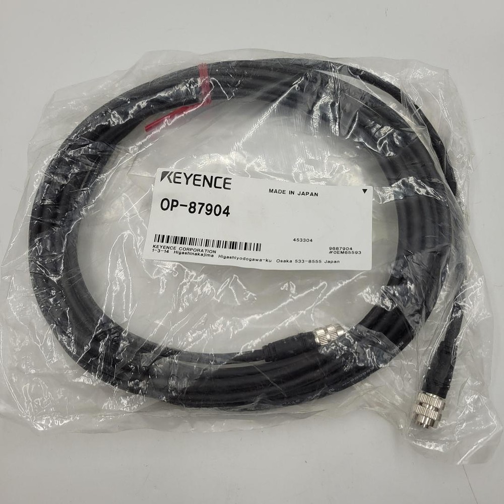Keyence Sensor head cable 5 meters OP-87904 *NEW*