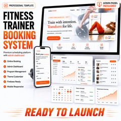 Automated Fitness Trainer Booking & Scheduling System — Full Launch Package with
