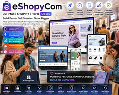 eShopyCom – Shopify Theme | Multipurpose eCommerce Template | Fast & Optimized