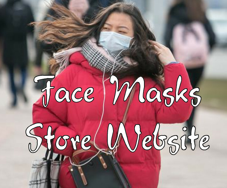 Face Masks Store Website for Sale.