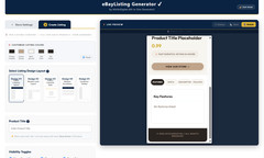 Professional eBay Store Template Layout | Custom HTML | Mobile Friendly