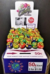 25 Candy Selling Counter Top Displays – Home Based Business Start Up Gig