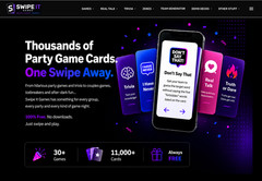 SwipeItGames.com Complete Swipe Game Platform Over 11,000 Cards 30+ Games