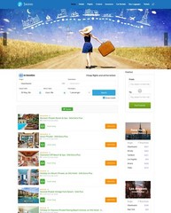 Travel Hotel Flight Affiliate Website