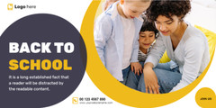 Back To School Social Media Marketing Templates