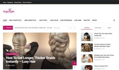 Hair Styles Automated WordPress Website – WordPress Autoblog