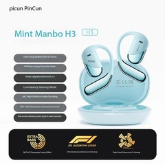 Pincun H3 Clip-On Bluetooth Wireless Earphones Open-Ear Bone Conduction for