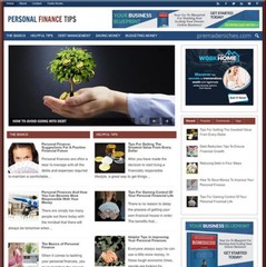 Personal Finance Tips Affiliate Website – Make Money Online