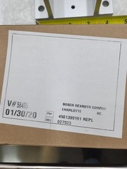 Rexroth Bosch 4501399191 / 027523 anodized extruded 6-5/8″ long x 2-3/8″ 4-1/4″