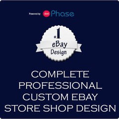 Complete Bespoke eBay Store Shop Design & Installation + Pages 2020 FREE BANNER