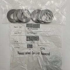 ASSOCIATED SPRING RAYMOND B1250040 12 washers per bag