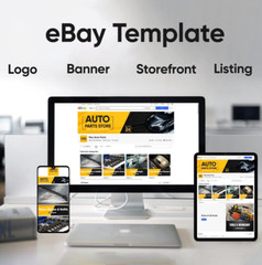 Custom 2025 eBay HTML listing template design
