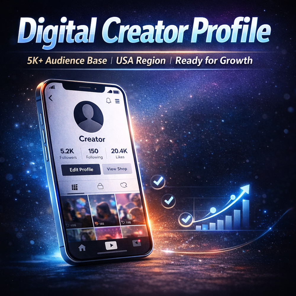 Digital Creator Profile | 5K+ Audience Base | USA Region | Ready for Growth