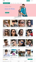 Dropshipping EcommerceAffiliate Business Website, Free Hosting + Sun Glasses