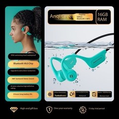 SHEYINX5 headphones, sports cycling, 8-level waterproof, 16G memory
