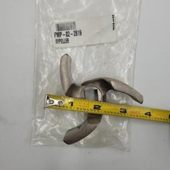 Stainless steel PMP-02-2819 IMPELLER 212F – 3-1/4″ diameter – 1/2″ square shaft