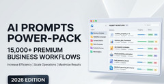 AI Entrepreneur 15k Prompts Agent Workflows ChatGPT Claude