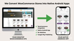 WooCommerce to Android App | Mobile App Builder + Google Play Upload Service