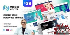 Medizco Medical Health & Dental Care Clinic WordPress Theme⭐GPL Lifetime Updates