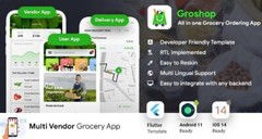 GroShop v1.0.0 – Grocery Flutter Mobile application