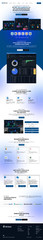 Enterprise Business Website Template | SaaS Landing Page | ERP CRM Platform