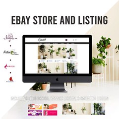 Ebay Listing Template Store Responsive Auction Compliant 2021 Design Html & LOGO