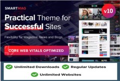 SmartMag 10.1.0 Newspaper Magazine & News WordPress Blog WordPress Theme GPL