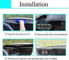 Funda para tablero personalizada alfombrilla para 2014-2018 Chevy Chevrolet Silv