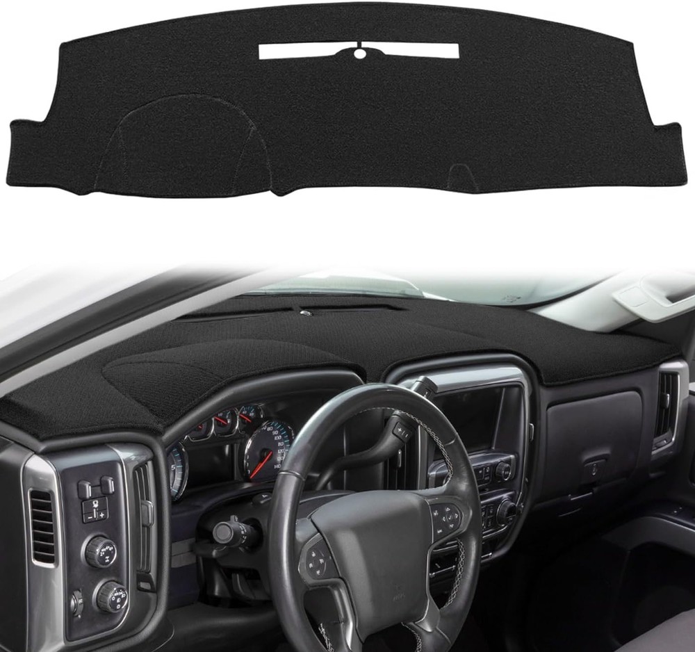 Funda para tablero personalizada alfombrilla para 2014-2018 Chevy Chevrolet Silv