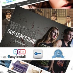 Full Professional eBay Shop Store & Listing eBay template FREE LOGO DESIGN
