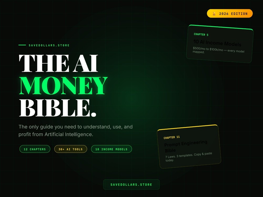 AI Money Bible: Interactive Ebook for Passive Income & Business Growth