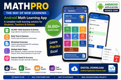 MathPro Android App | Maths, Quiz, Learning, Game for Students | Advanced Math