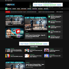 Fully Automated AI News Video Website +Article autoposting integration-RSS Feed