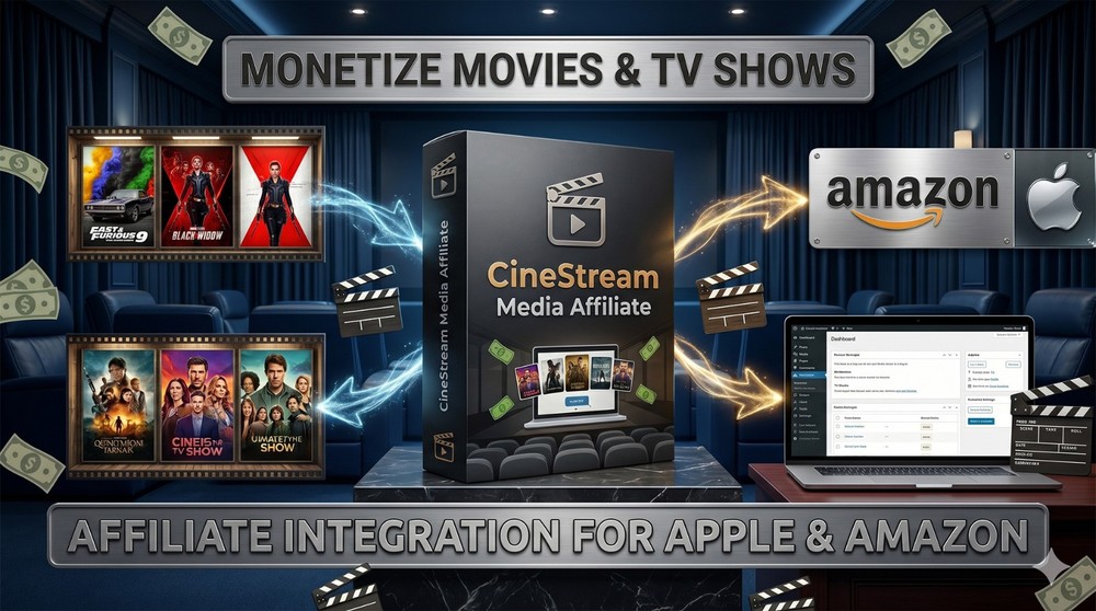 CineStream Media Affiliate – Automated Movie & TV Database WordPress Plugin
