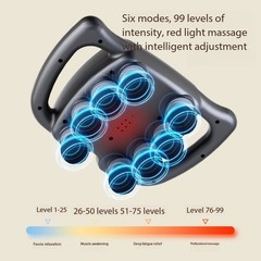 16-Head Fascia Gun Multi-Head Massager Multi-Function Relaxation Gun Fascia Gun