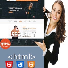 Security Company | Full HTML Website Template – Bootstrap Responsive website