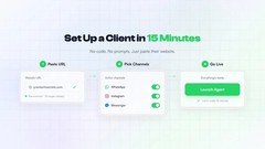 Dm Champ Resell a white-label AI sales agent to your client Life Time Activation