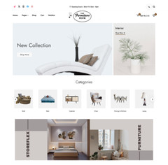 🥇 The Furniture Hive Established Turnkey Website Template For Sale