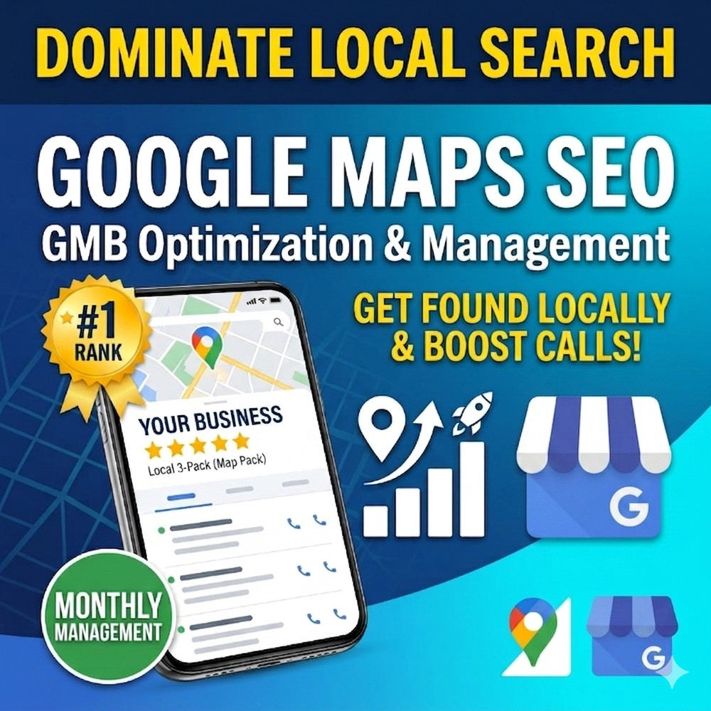 GMB google maps search engine optimisation local seo management