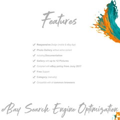 Ebay Store & Listing Template Professional Fully Custom 2024 LOGO DESIGN INCLUDE